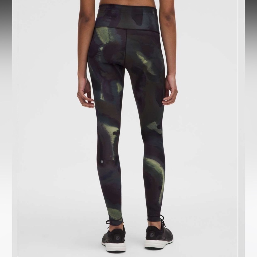 Lululemon Wunder Train High-Rise‎ Tight 28" Ink Islands Burnside Multi Si…